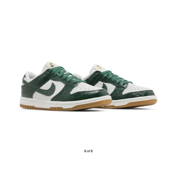 Women’s Dunk Low LX 'Gorge Green Ostrich' - Picture 1 of 5